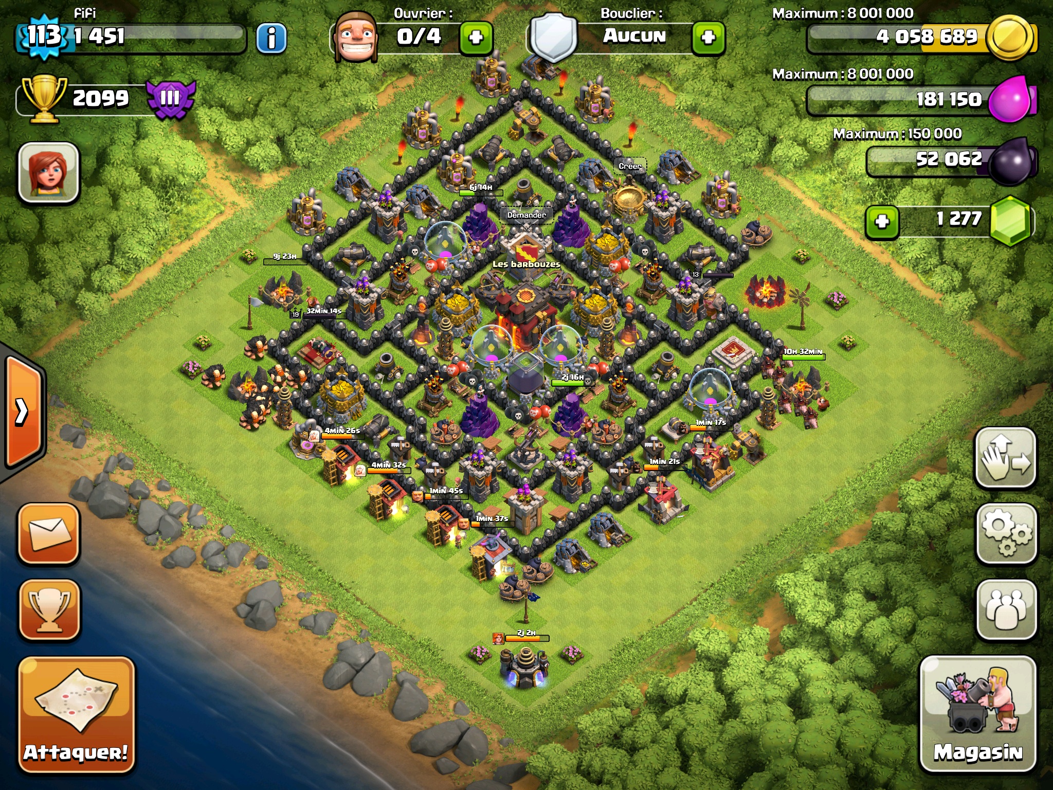 Clash of Clans Bases Town Hall Level 10