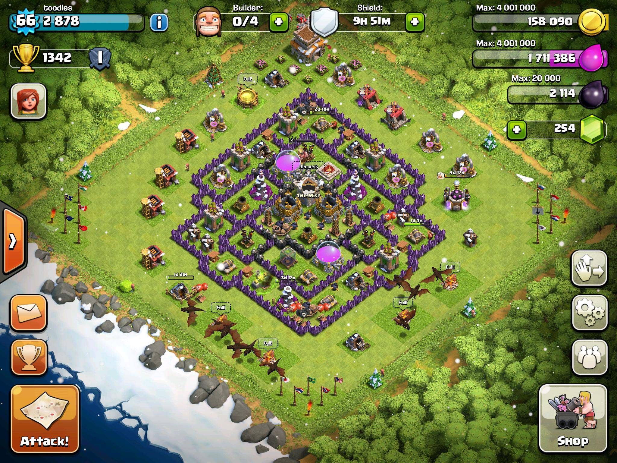 Best Town Hall Level 8 Base Layouts in Clash of Clans | Web Junkies