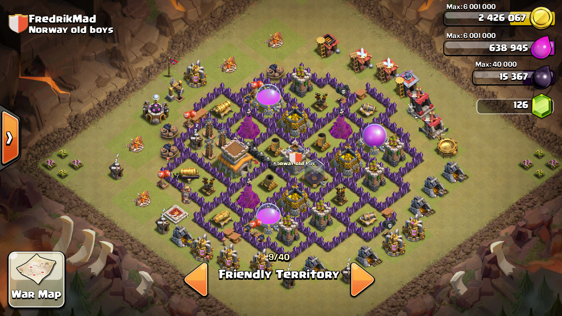 Clash of Clans Tips : Town Hall level 8 Layouts (part 2)