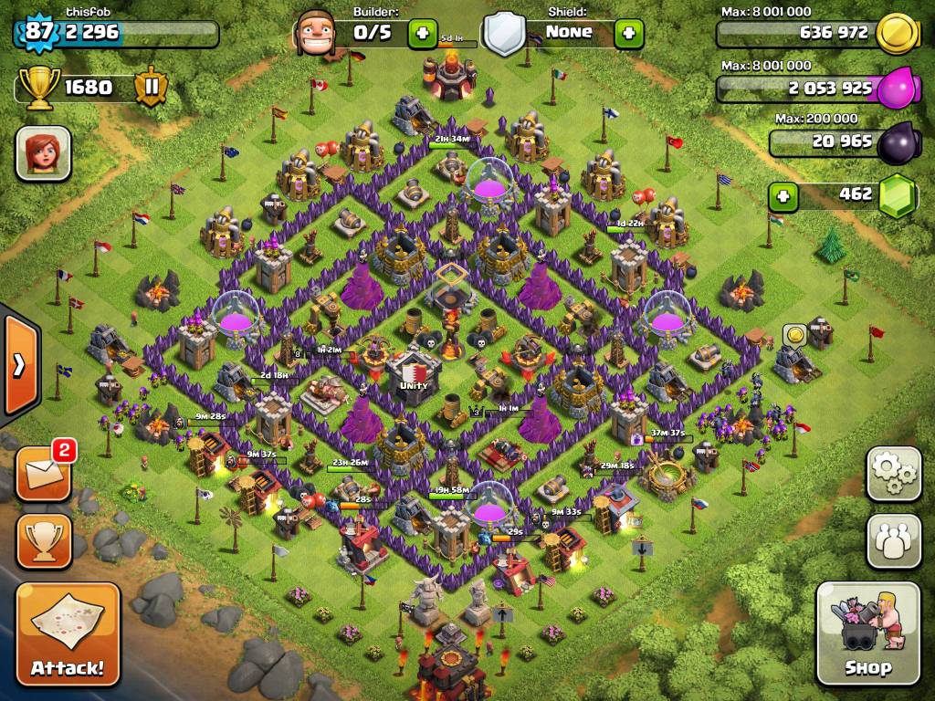 Clash of Clans Tips Town Hall level  10  Layouts