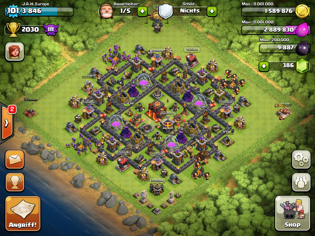 Clash of clans hacked ios