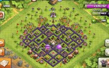 The best strategy for upgrading town hall level 8
