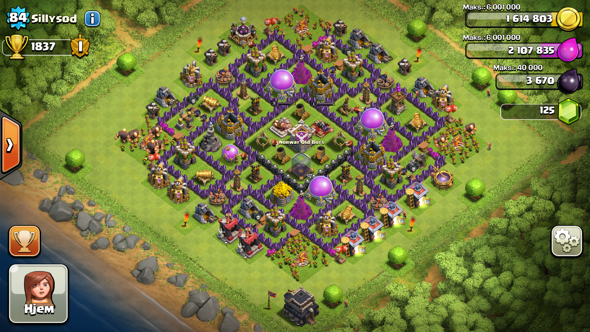 Clash Of Clans Tips Town Level 9 Layouts Part 2. clash of clans...