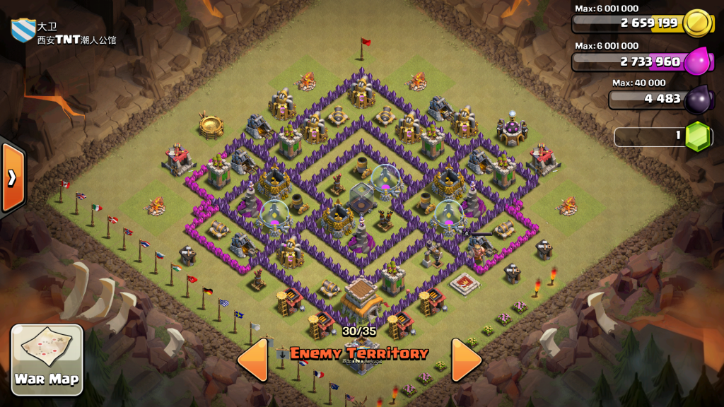 clash of clans town hall 7