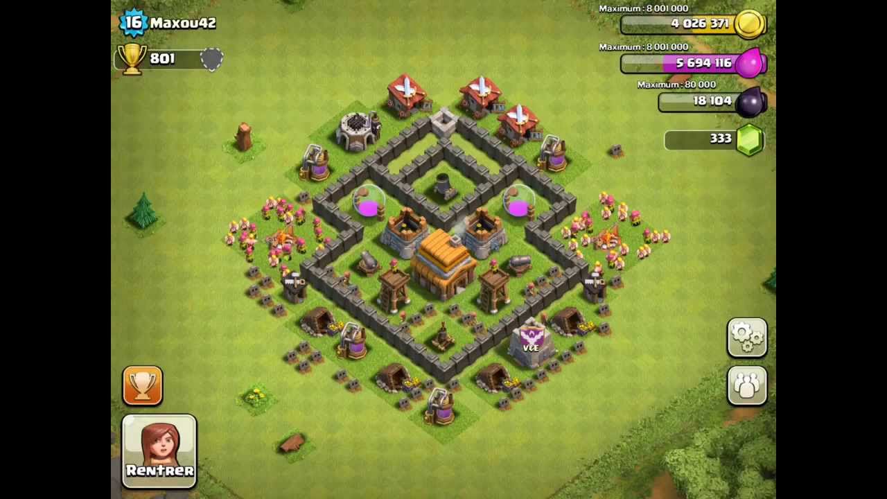 clash of clans early strategy